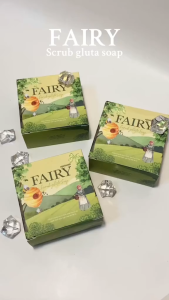 [SG INSTOCK] Certified Authentic from Fairy HQ Fairy Scrub Gluta Whitening Soap (60g) + Foaming Net