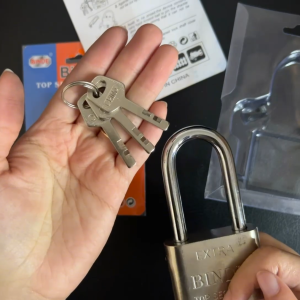 Kunci Gembok Putih Leher Panjang 30mm 40mm 50mm 60mm