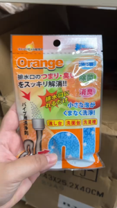 ผงล้างท่อตัน เกล็ดขจัดท่อตัน ผงระเบิดท่อ ทำความสะอาด powder bomb clean pipe