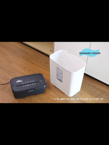 Deli-E9939 Paper Shredder Mesin Penghancur Kertas Berkas Heavy Duty Shredder Machine Can Shred Staples A4 High Quality Automatic Shredder Electric Paper Shredder E9939 （350 X 250 X 320MM）