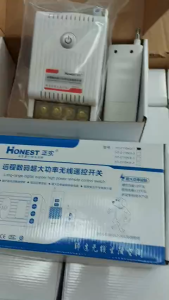 Công tắc điều khiển từ xa Honest HT-2110-1km 220V /100A dùng trực tiếp cho động cơ 1- 4HP(1-3000W) không cần qua khởi động từ