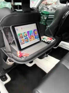 BLALION Car Seat Back Storage Bag Large Capacity Organizer with Foldable Table Waterproof Multifunctional Storage Pockets