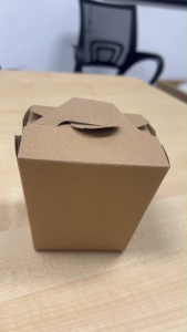 [25pcs] 750ml Paper Noodle Box / Disposable Takeaway Delivery Lunch Box / Bekas Kotak Mee