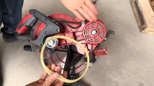FANBELT MITRE SAW 10 INCH FAN BELT MESIN POTONG ALMINI VBELT FANBEL 10INCI TALI KIPAS MESIN GERGAJI VAN BELT MESIN POTONG ALUMUNIUM MITER SAW 10"