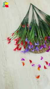 BUNGA HIAS PLASTIK LILY RUMPUT B8285 ARTIFICIAL DEKORASI RUMAH PESTA