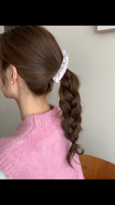 Jepit Rambut Pisang Selulosa Asetat Non-Slip Banana Hair Clip Acetate Ponytail Holder HPSA001