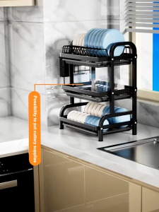 Rak Piring Stainless Steel: Rak Susun Piring, Cuci, dan Pengering