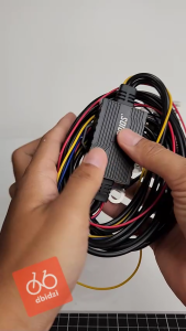 Orios Relayset Lampu Foglamp LED Motor Universal Wiring Harnes Relay Set