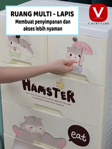 Desain Lemari Plastik Anak Modern & Premium