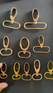 Cantolan Tas / Kaitan Tas Impor Emas Bentuk Oval