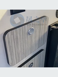 Heeman4u Embedded Cabinet Door Lock 4.30 Push Open Lock RV Yacht Furiture cabinet wall Cabinet Drawer