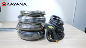 KAYANA ของแท้ สายไฮดรอลิค สายฉีดน้ำแรงดันสูง แบบเบา ยาว 10 เมตร พร้อมปืนฉีดน้ำแรงดันสูงปลายปืนคอปเปอร์ SET สุดคุ้ม