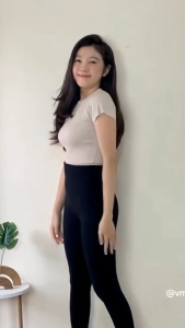 Legging Wanita Dewasa Panjang Tebal Polos Outfit Remaja Korean Style