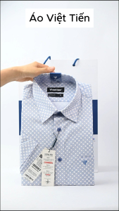 Áo sơ mi Việt Tiến ngắn tay
