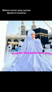 Mukena Umroh dan Haji Berlengan Mukena Umroh Bersaku Mukena Umroh Premium Renda Tile