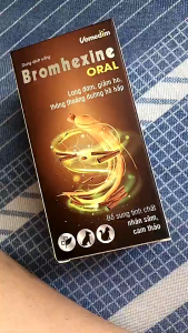 BROMHEXINE ORAL VEMEDIM siro uống giảm ho long đờm tinh chất nhân sâm cam thảo cho chó mèo