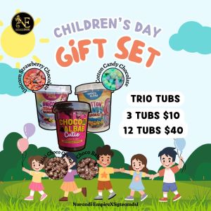 Trio tubs CHILDREN HAPPAY SET