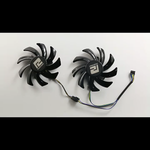 พัดลมการ์ดจอ POWERCOLOR RX 5700XT 6500XT 6600 6600XT 5700XT 6700 6700XT Fighter Competitive Version Card