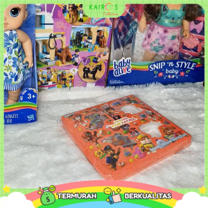 Sticker NONO Kartun Bahan PVC Paw Patrol ECER 1 LEMBAR Stiker Waterprooft