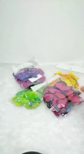 RKfashion - Stiker Dinding 3D Glow in the Dark Motif Kupu-kupu Tempelan Dinding Butterfly KP02