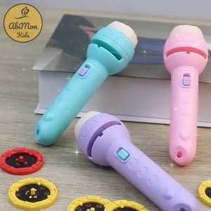 Đèn Pin Chiếu Hình Cho Bé (80 hình) || giúp giờ đi ngủ của Bé sinh động và ấm cúng hơn cùng với Ba Mẹ