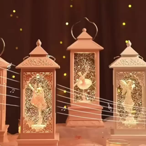 Kotak Musik Lampu Kristal & Bola Kristal Salju Musik Otomatis: Hadiah Tersayang