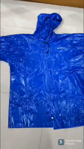 Jas Hujan Stelan Dewasa Karet Bowin Mirip GMA Axio/Raincoat Mantel Ujan Anti Rembes Efek Daun Talas