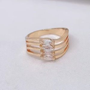 Cincin Wanita Aksesoris Fashion Awet Tahan Lama Anti Karat Cocok Untuk Harian G9-9E