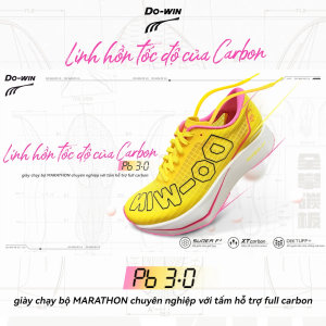 Giày chạy bộ Marathon Do-win  Phiên bản Hoa Thổ Cẩm