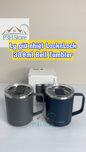 Ly giữ nhiệt LocknLock Bell Tumbler 380ml nắp trượt LHC4319 P3H Store