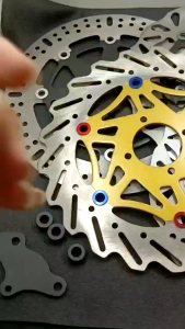 Piringan Cakram Disc Depan Lebar 300mm Plus Breket Kaliper Samurai 2 Piston PNP Jupiter Z Jupiter Burhan F1ZR