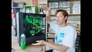 BEST GRADE240 CPU Water cooling Set ชุดน้ำCPU ระบบเปิด หม้อน้ำ2ตอน ท่ออ่อน ครบชุด พร้อมประกอบ