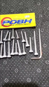 PROMO BAUT BAUD BLOK L KIRI KANAN MAGNET KOPLING RXK RX-KING RXKING BAUT BLOK MESIN