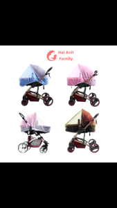 Màn che muỗi trùm xe đẩy cho bé