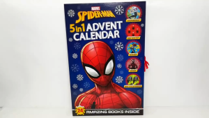 Marvel Spiderman 5 In 1 Story & Activity 24 Books Gift Set Advent Calendar For Kids (Hardcover)