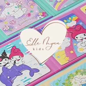 Sanrio Magnetic Puzzle | Mainan Magnet Kanak-Kanak Toddler Kids Montessori Travel Toy Kuromi Melody