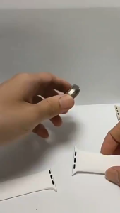 AUKKI สายซิลิโคน สําหรับวอช Smart Watch ปรับง่าย สําหรับ iwatch 9 8 7 6 SE 5 4 3 2 1 45มม.44มม./42มม./41มม./40มม./38มม.