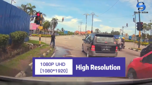 2025 New Dash Cam S1 3เลนส์ด้านหน้า/ด้านหลัง Full HD 1296P กล้องติดรถยนต์ กล้องหน้ารถ กล้องติดรถยนต์หน้าหลัง