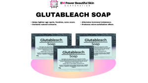 EM Power Beautiful Skin Glutableach Soap 90g and 135g