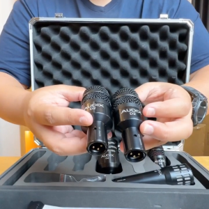 AUDIX DP5A ไมค์กลอง ไมค์กลองชุด 5 ตัว ชุดไมโครโฟนสำหรับจ่อกลองชุด บนเวทีหรือสตูดิโอ AT Prosound