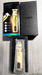 VGR V-275 High Power Electric Hair Clipper LCD Display Metal Hair Trimmer Mesin Gunting Rambut