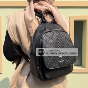 Goto Vacay Mini Backpack Tas Ransel Punggung Gendong Wanita Anti Air