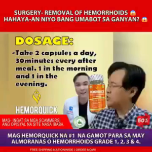 HemorQuick for Hemorrhoids: FDA Approved 100 Softgel Bottle