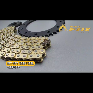 GEAR SET GIR PAKET HONDA CRF-150 15T 46T 428H 128L