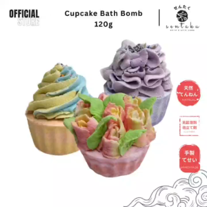 🌸SENTAKU🌸Bubble Bath Cupcake Bomb 120g