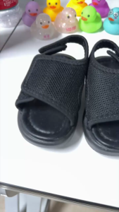 【Selangor/Krang Shipping】Boys Sandals Childrens Velcro Soft Sole Beach Shoes Breathable Sandals Childrens Beach Shoes Soft Place