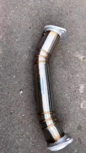 WTECH Frontpipe Pajero Dakar Lama/exceed
