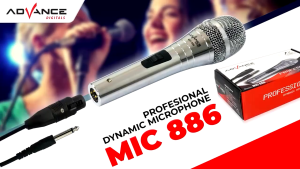Advance Mic Karaoke Microphone Suara Jernih - MIC886 - GRATIS ONGKIR Jabodetabek