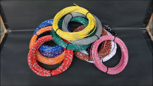 5 Meter Kabel Bintik Tembaga Serabut Diamerter 0.85MM Kabel Otomotif Motor dan Mobil