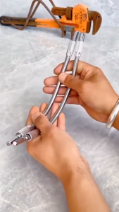 Sambungan Selang Lentur Mata Bor Listrik 30cm Elastis Stainles